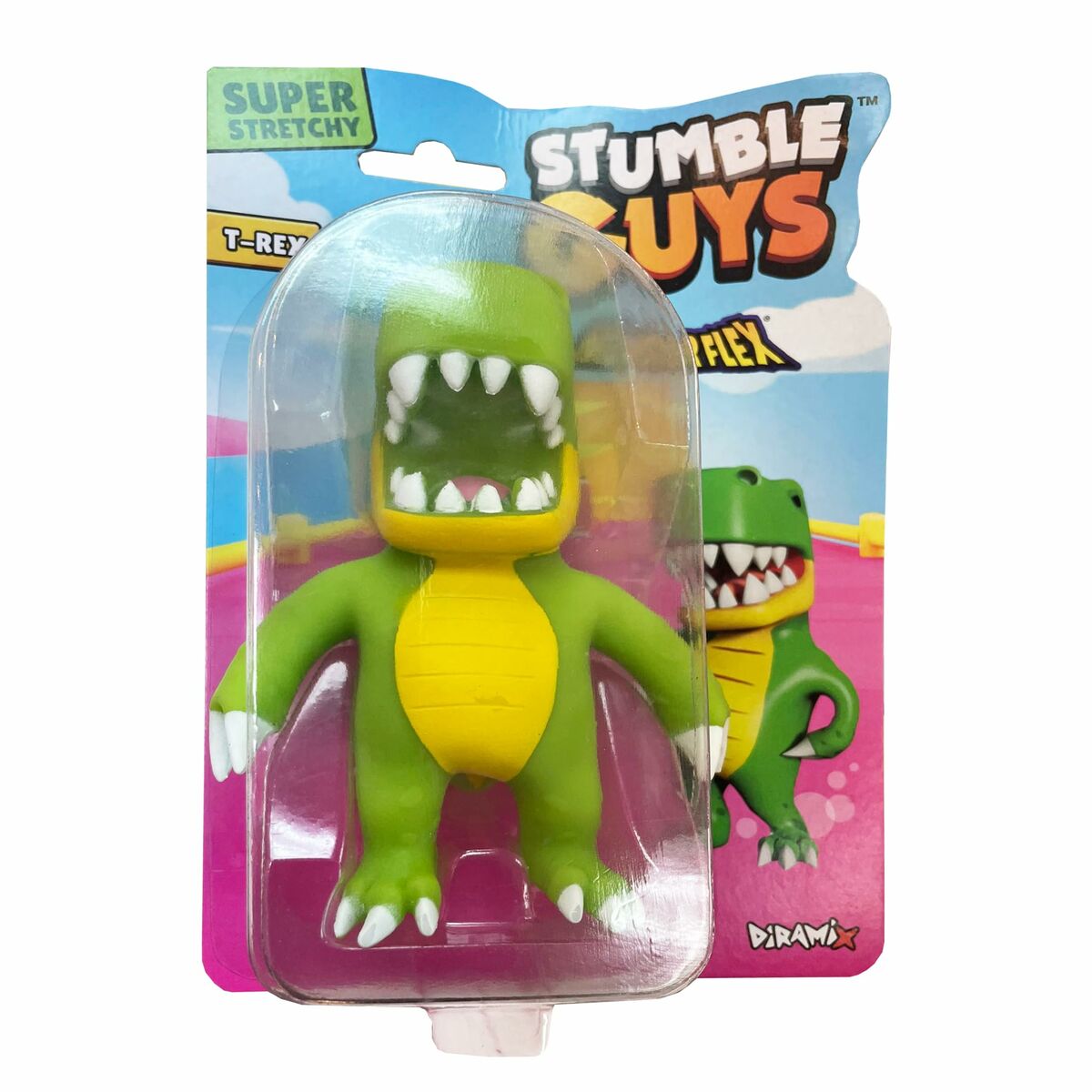 Boneco Bizak Monsterflex Stumble Guys Flexível